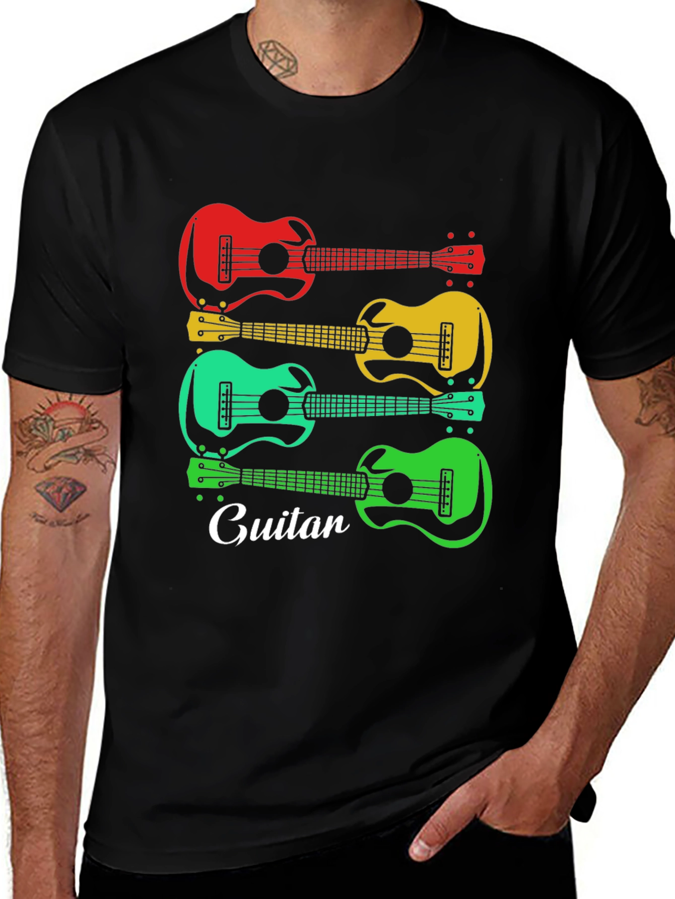 Guitar Graphic T-Shirt