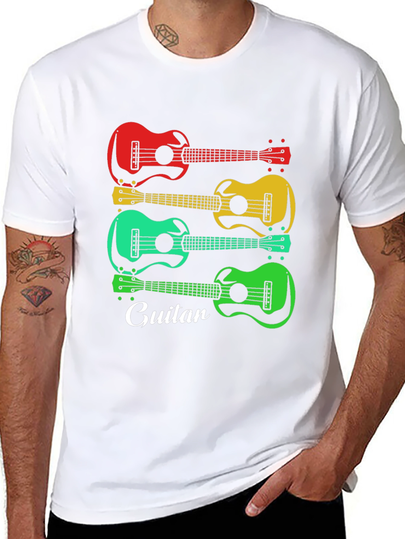 Guitar Graphic T-Shirt