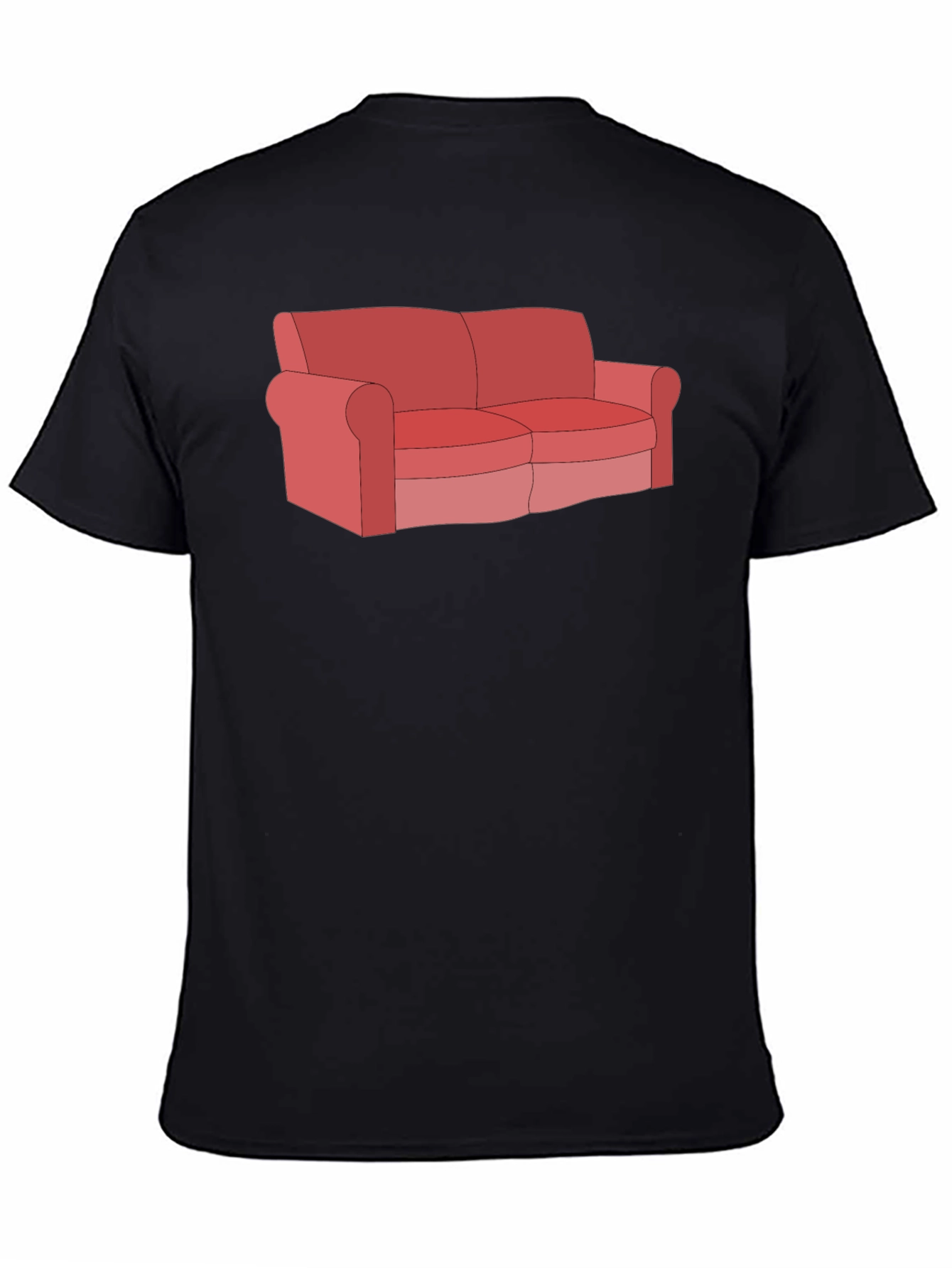 Couch T-Shirt - Funny Cartoon Graphic Tee