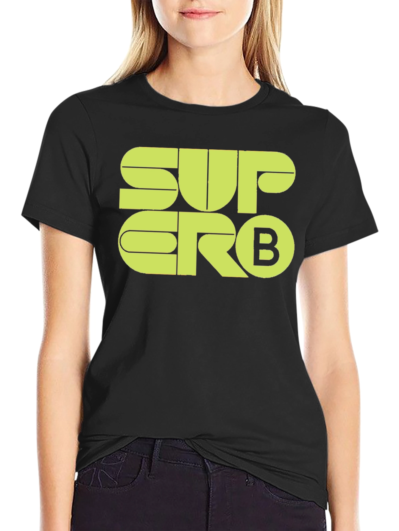 Superb Graphic Tee - Cool Retro Style