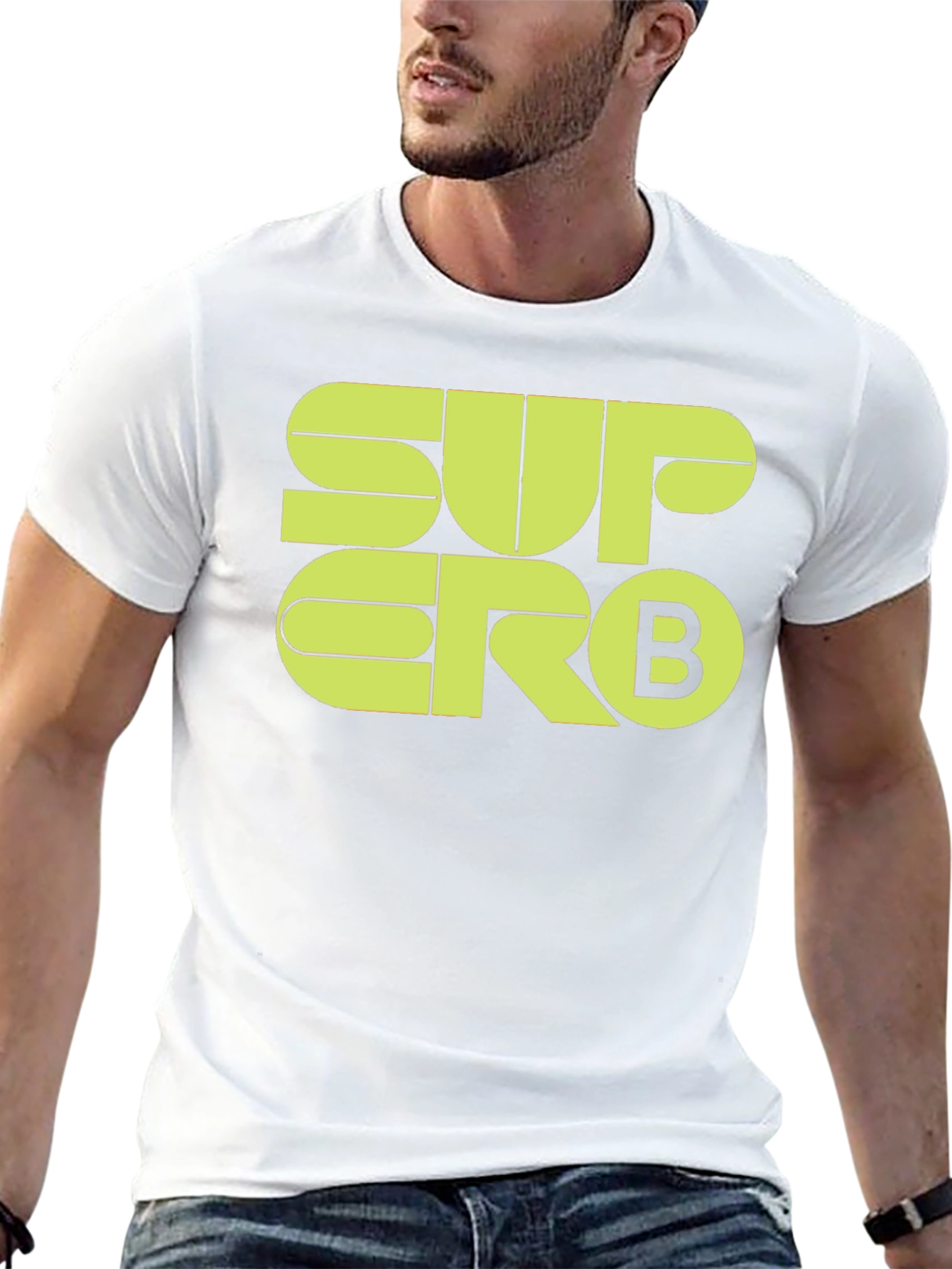Superb Graphic Tee - Cool Retro Style