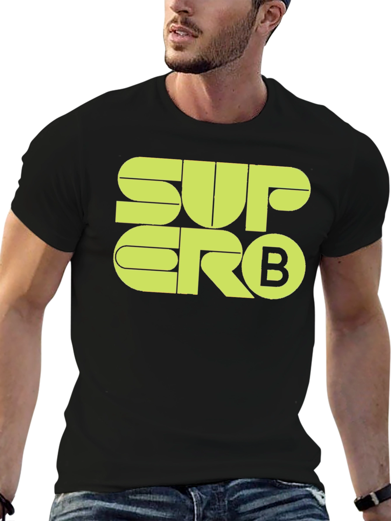 Superb Graphic Tee - Cool Retro Style