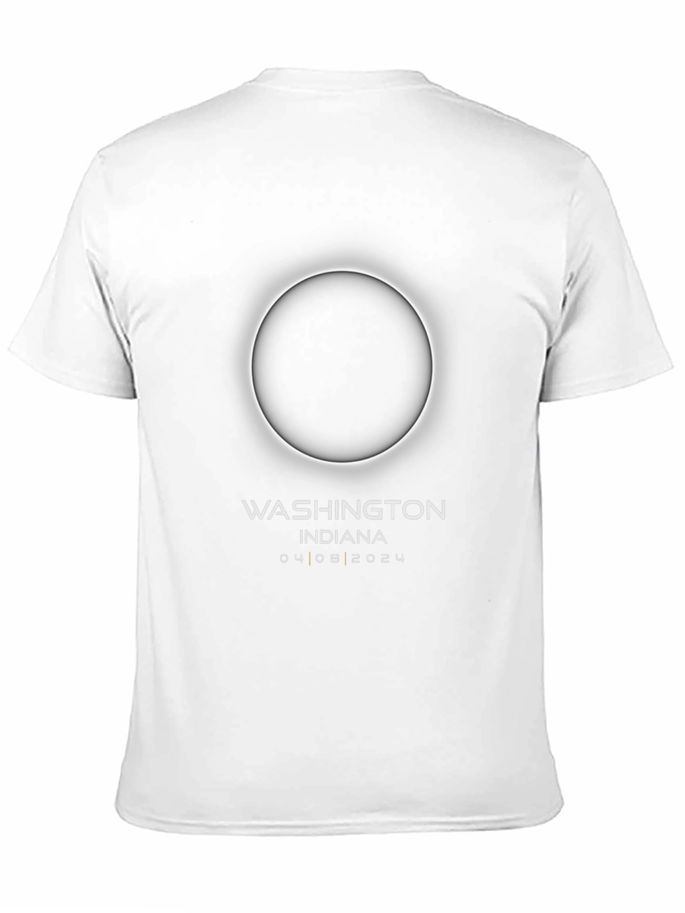 Total Solar Eclipse Washington Indiana 2024 T-Shirt