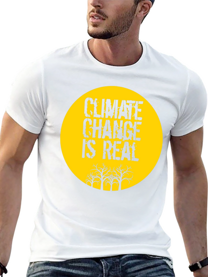 Climate Change Is Real Graphic Tee
