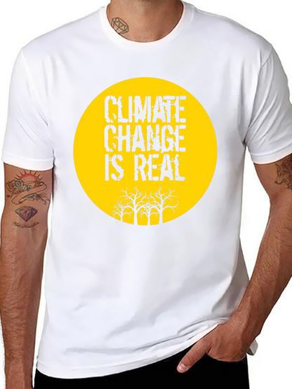 Climate Change Is Real Graphic Tee
