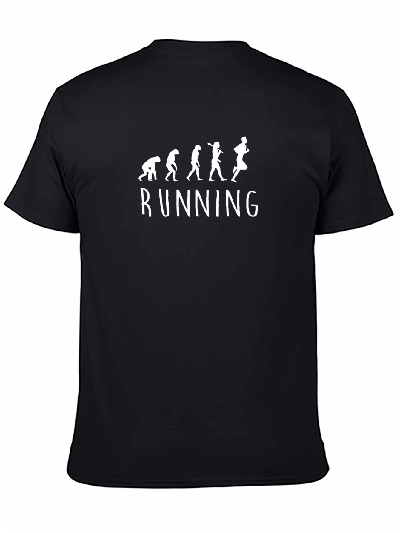 Running Evolution Black T-Shirt