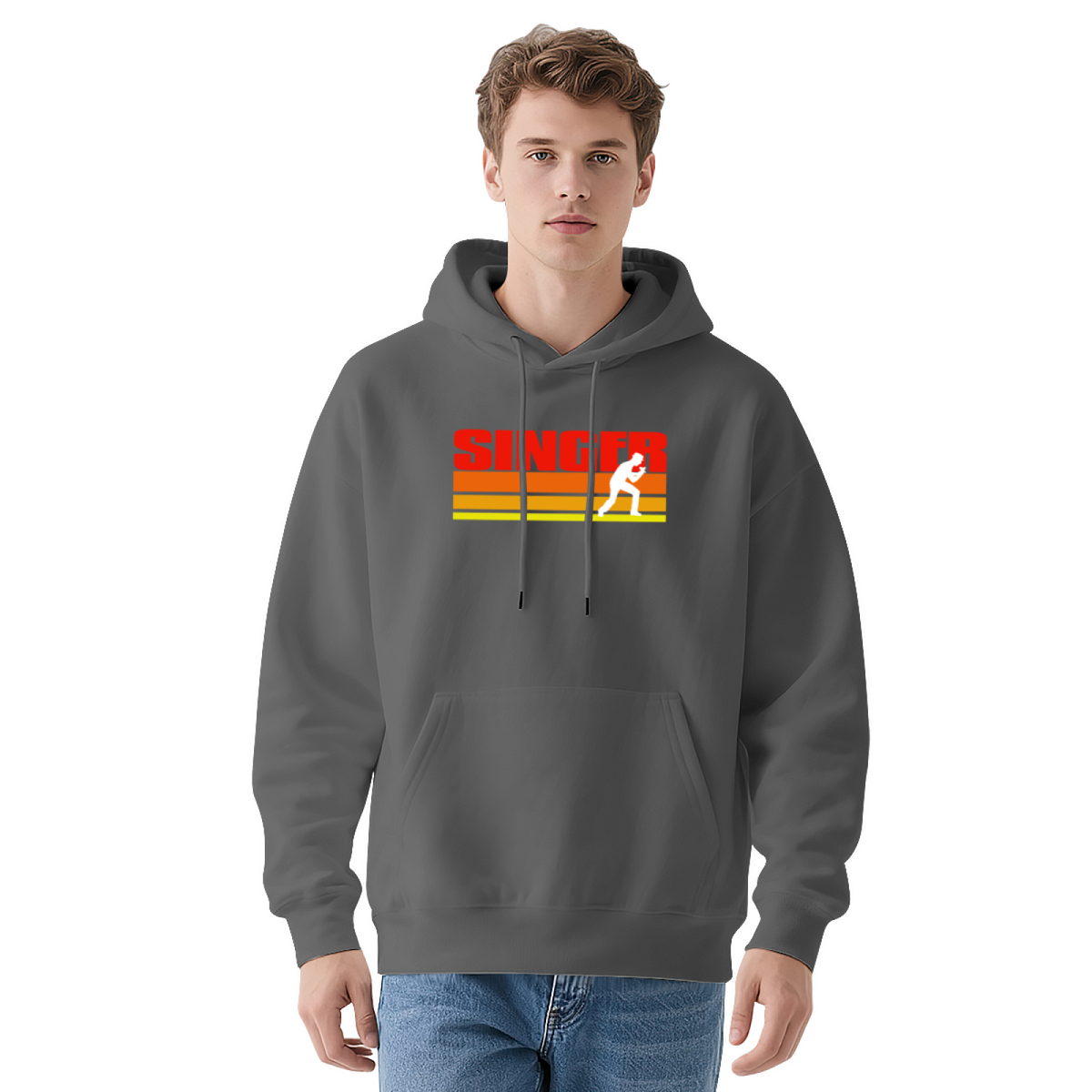 Unisex Graphic Hoodie - Vintage Style