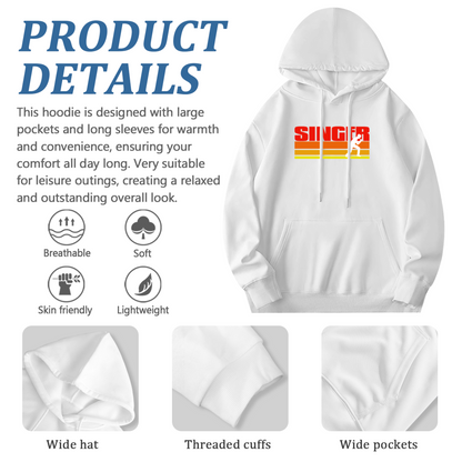 Unisex Graphic Hoodie - Vintage Style