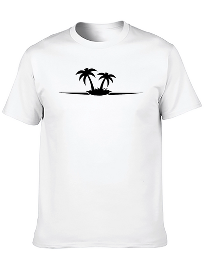 Tropical Palm Tree Island T-Shirt - Vacation Vibes
