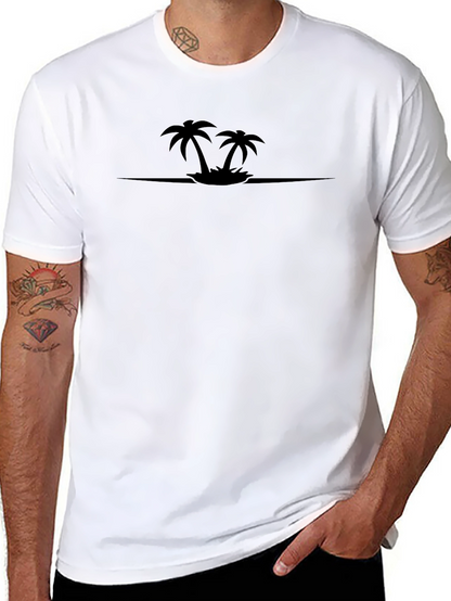Tropical Palm Tree Island T-Shirt - Vacation Vibes