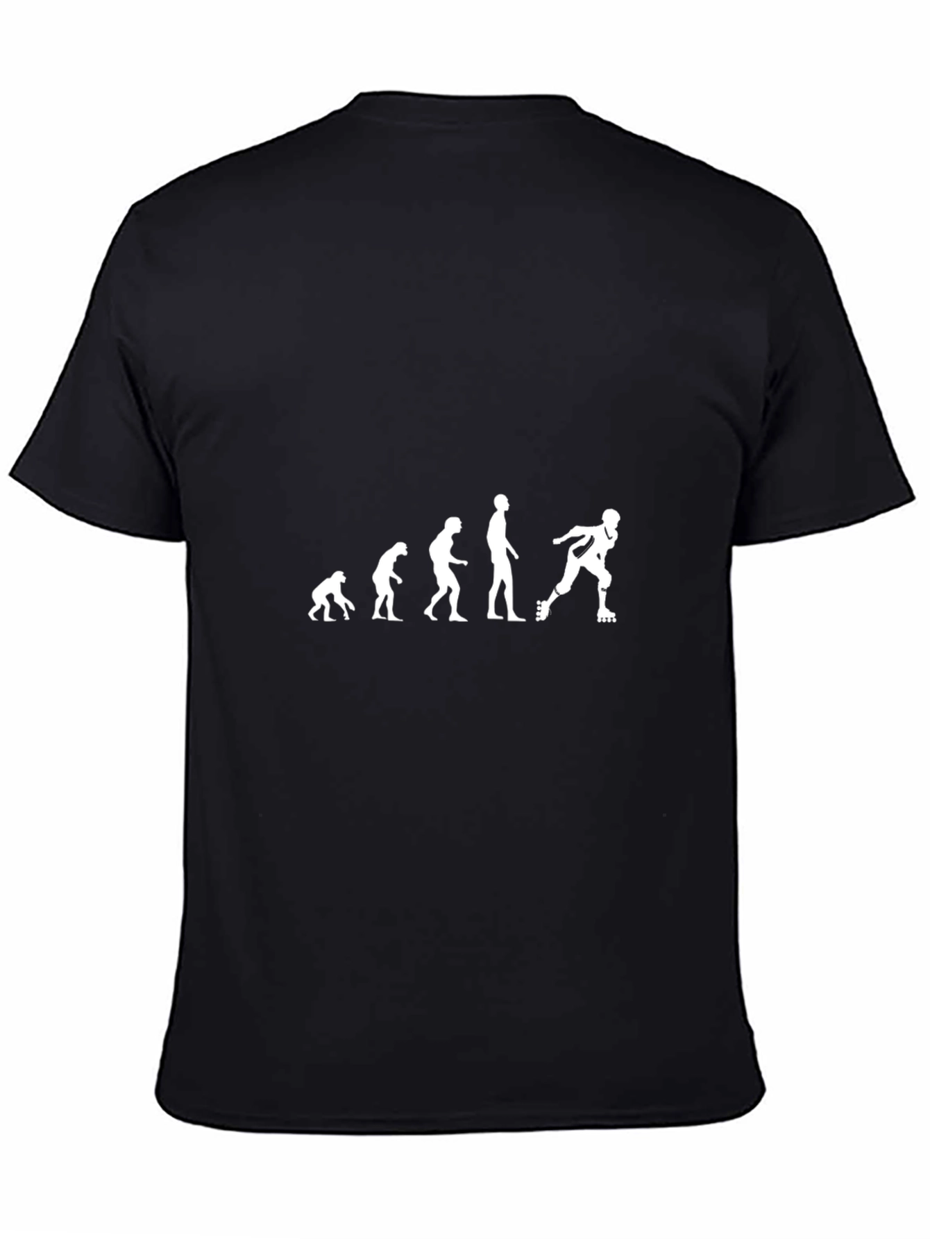 Evolution of Skating T-Shirt - Rollerblade Humor Tee