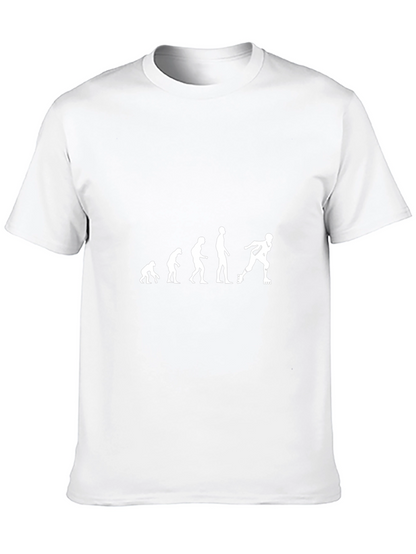 Evolution of Skating T-Shirt - Rollerblade Humor Tee