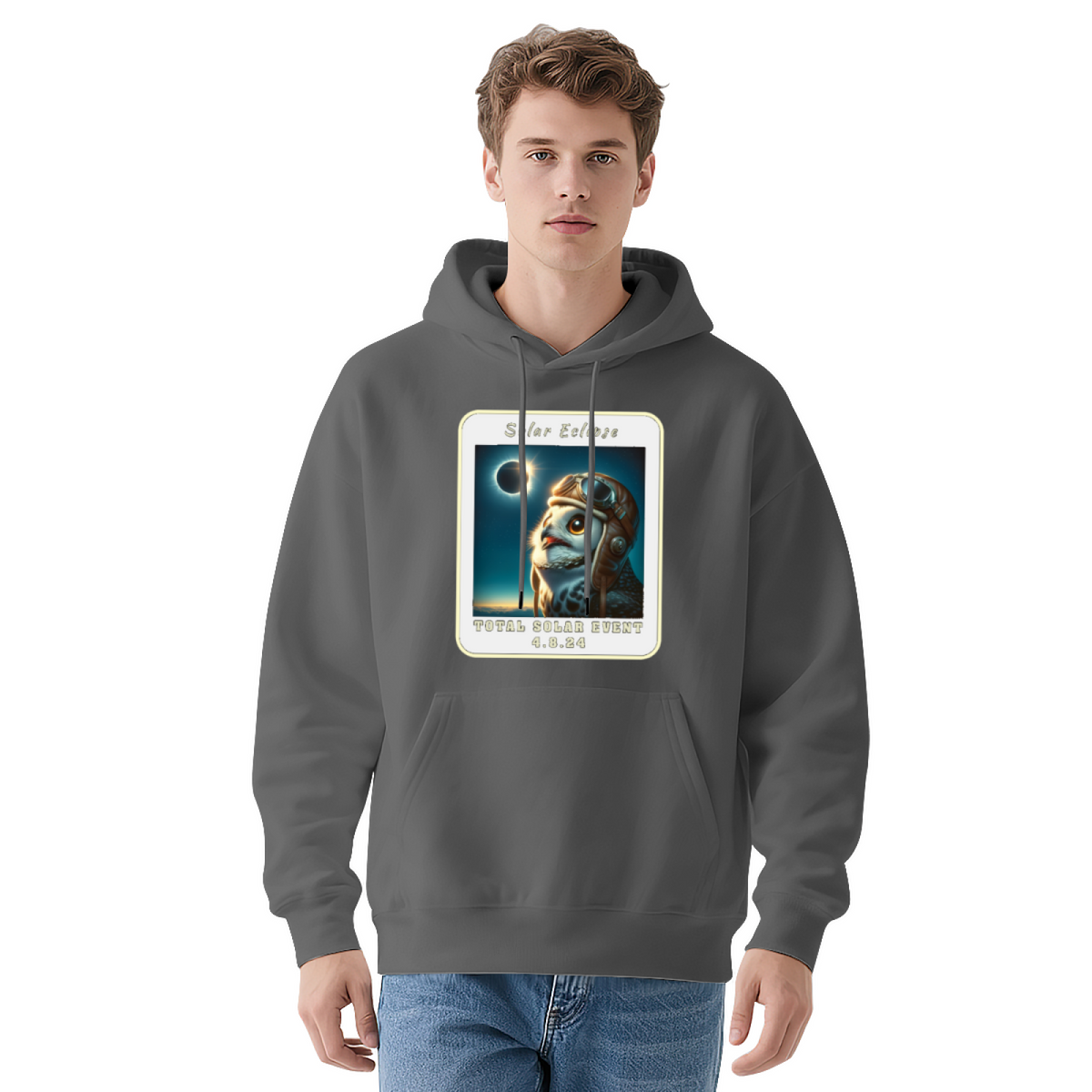 Total Solar Eclipse Owl Pilot Hoodie