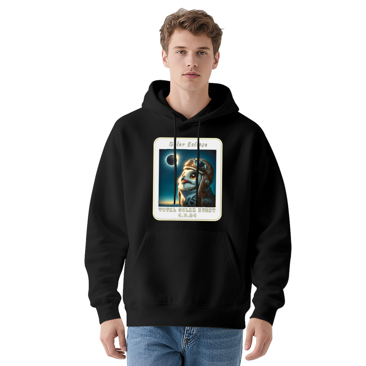Total Solar Eclipse Owl Pilot Hoodie