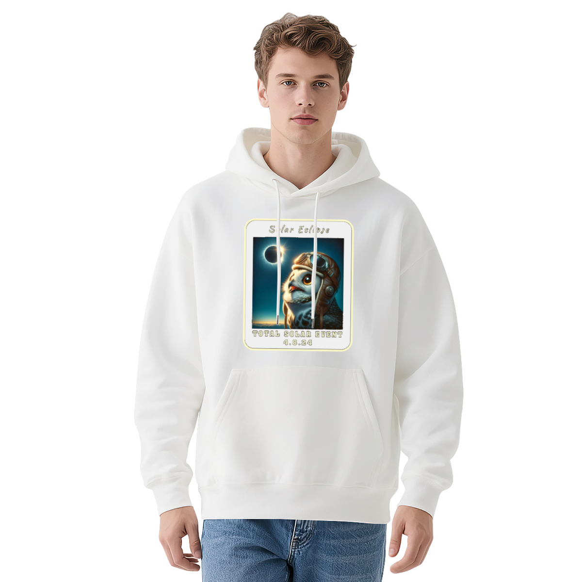 Total Solar Eclipse Owl Pilot Hoodie