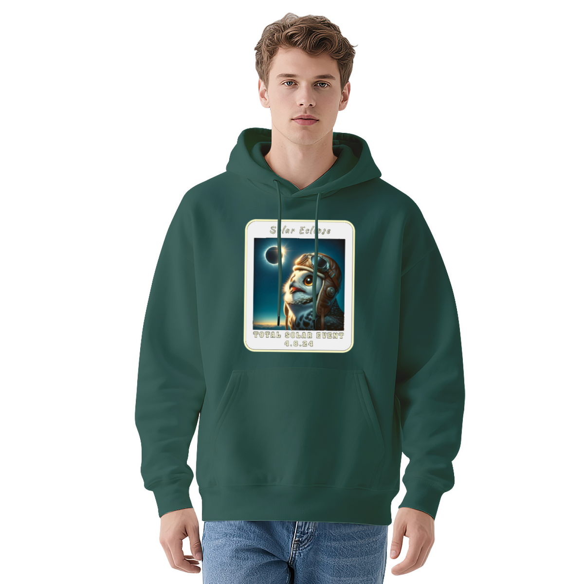 Total Solar Eclipse Owl Pilot Hoodie