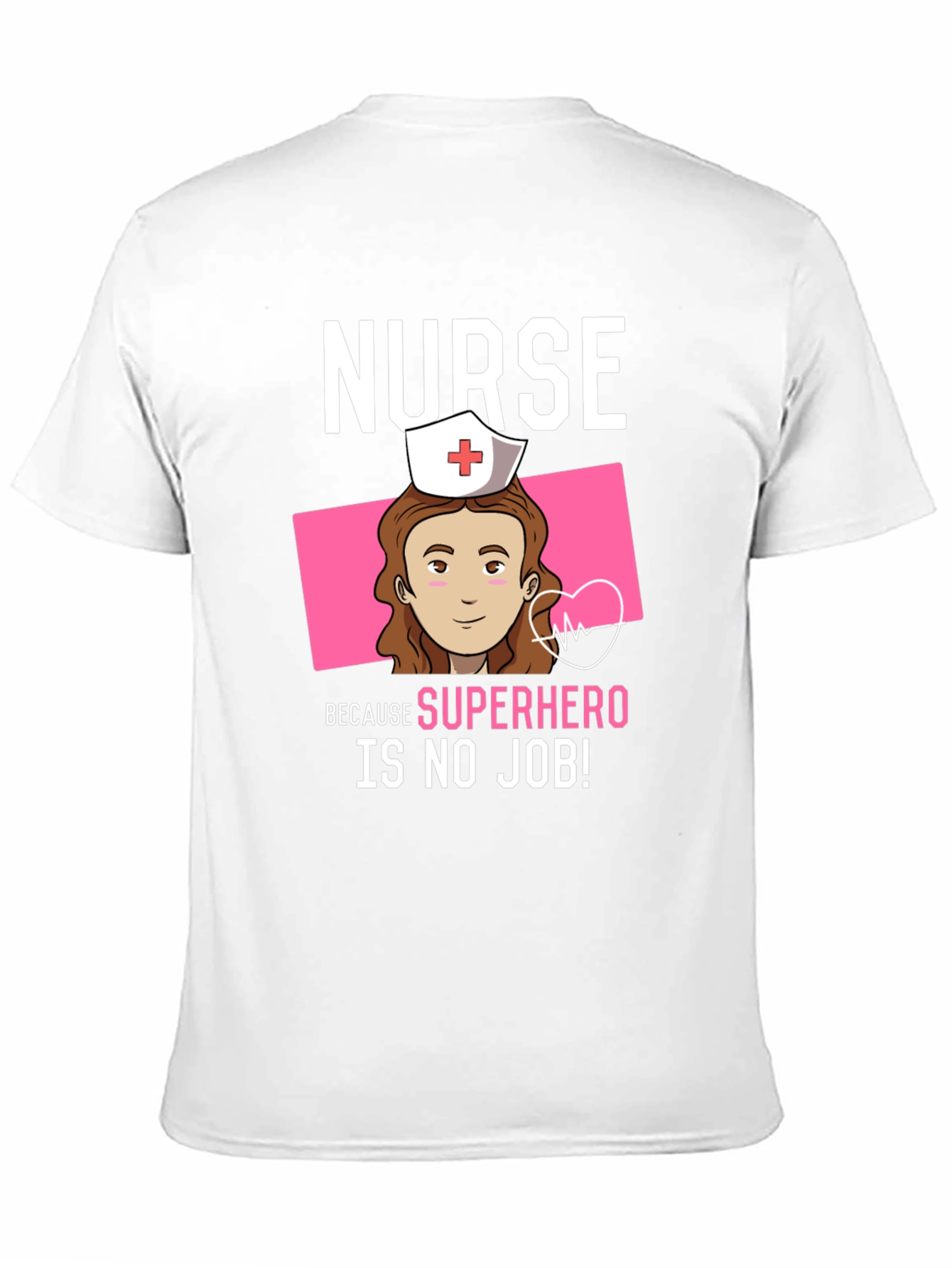 Nurse Superhero Graphic T-Shirt