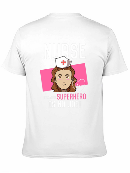 Nurse Superhero Graphic T-Shirt