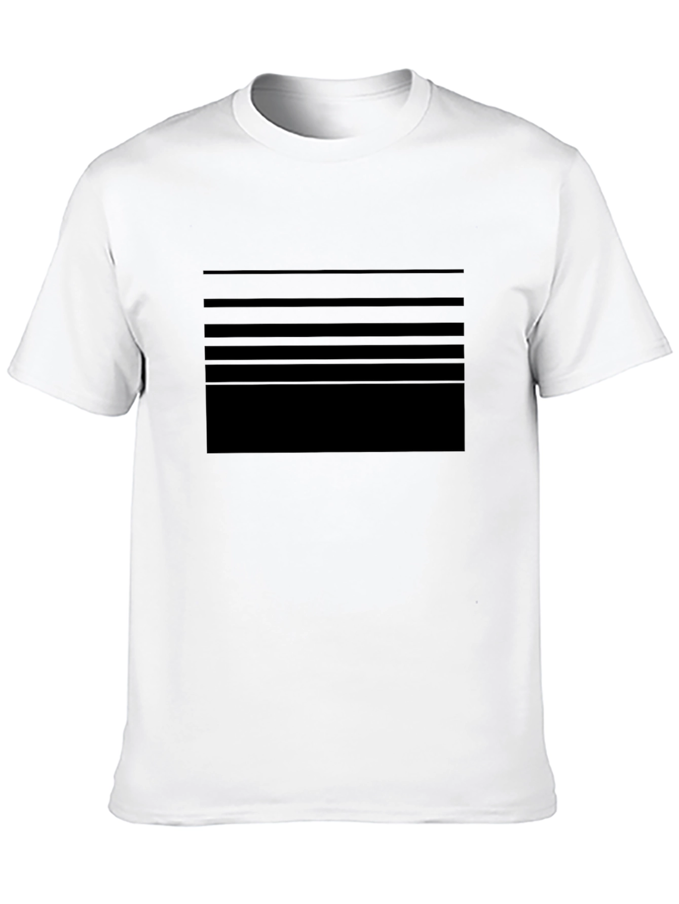 Striped Black T-Shirt - Modern Casual Style