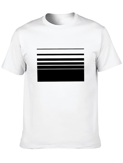 Striped Black T-Shirt - Modern Casual Style
