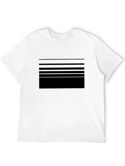 Striped Black T-Shirt - Modern Casual Style