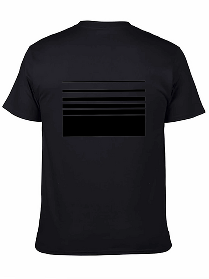 Striped Black T-Shirt - Modern Casual Style
