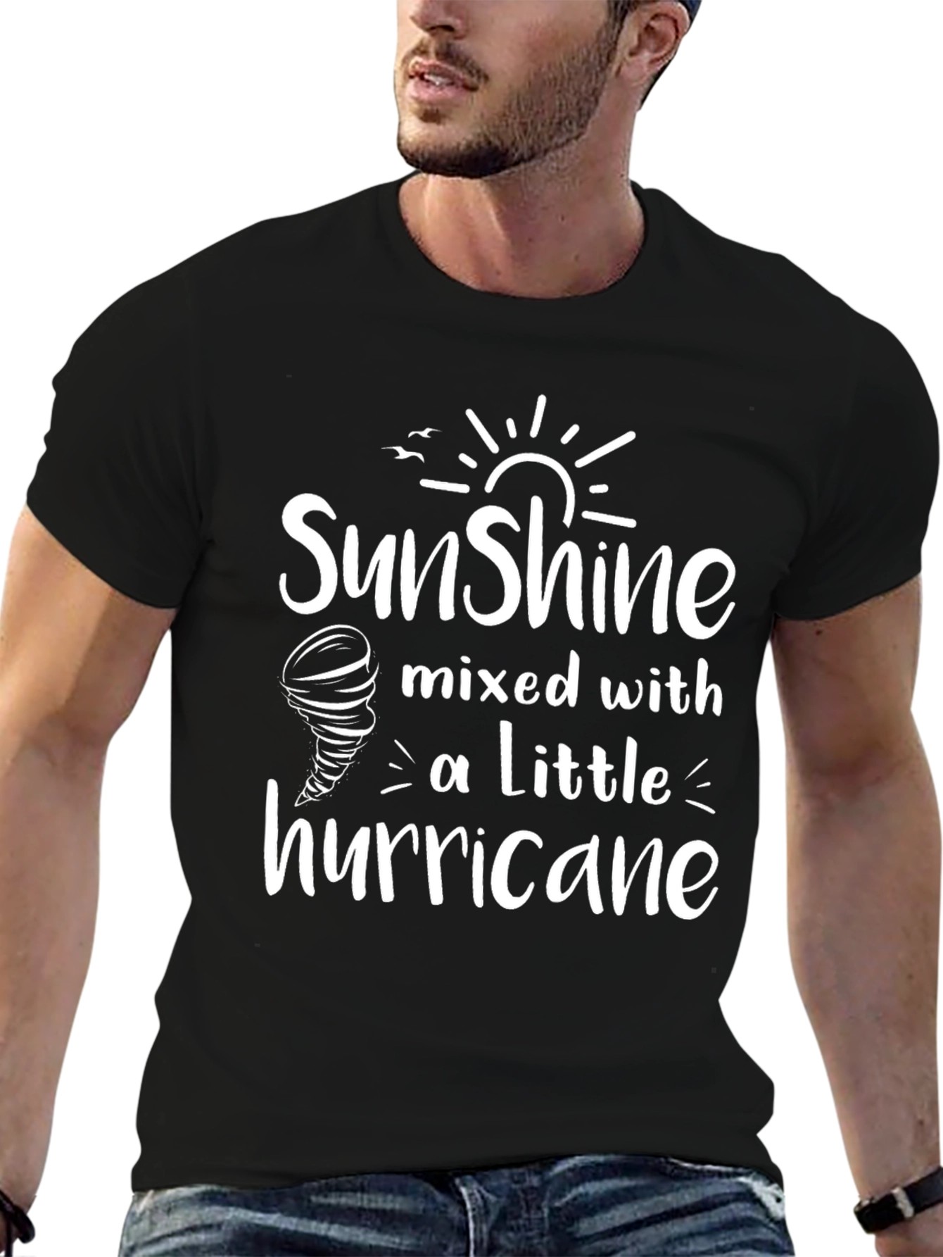 Sunshine Hurricane Graphic T-Shirt
