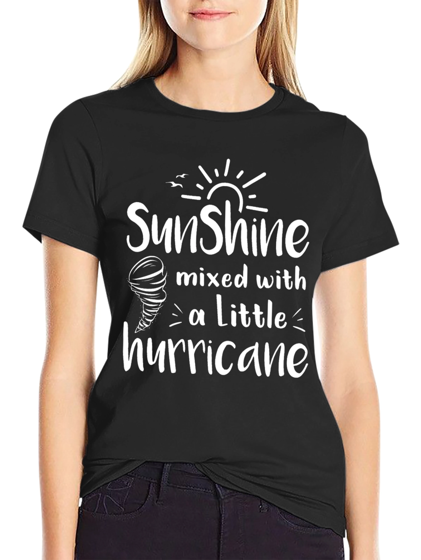 Sunshine Hurricane Graphic T-Shirt