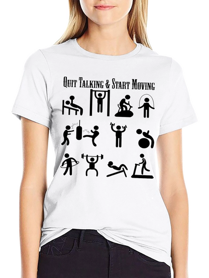 Workout Motivation T-Shirt - Start Moving