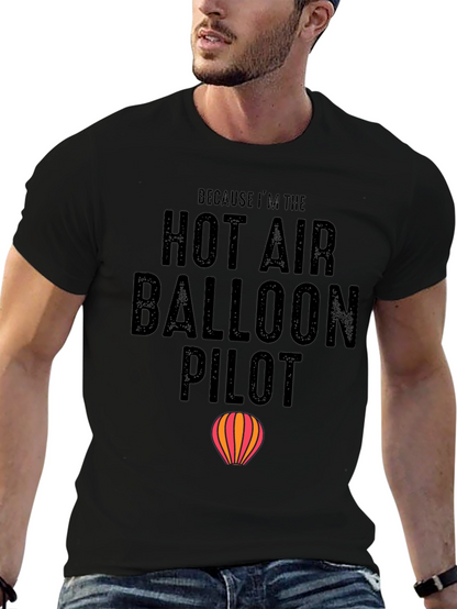 Hot Air Balloon Pilot Graphic Tee