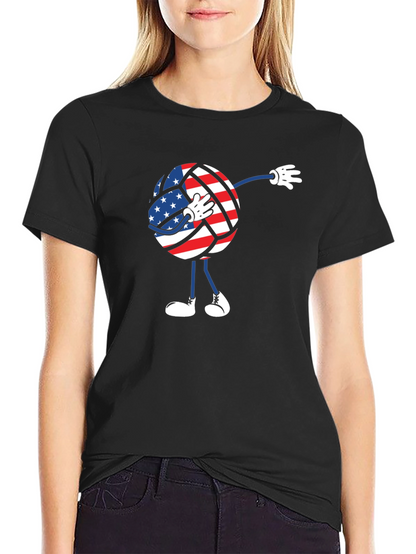 Dabbing American Volleyball T-Shirt