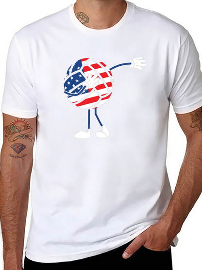 Dabbing American Volleyball T-Shirt