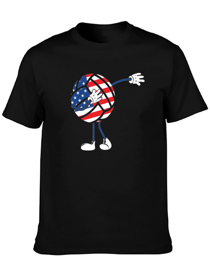 Dabbing American Volleyball T-Shirt