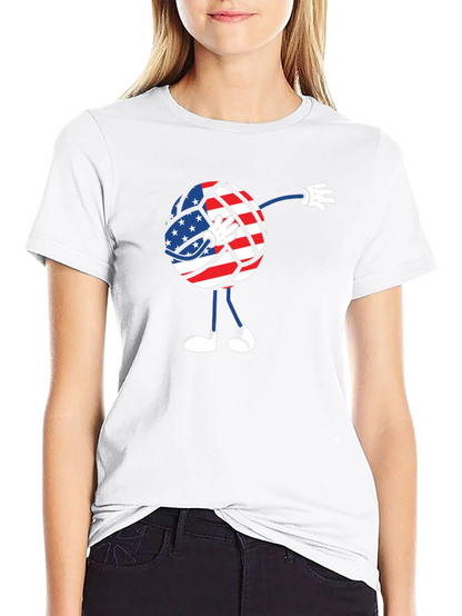 Dabbing American Volleyball T-Shirt