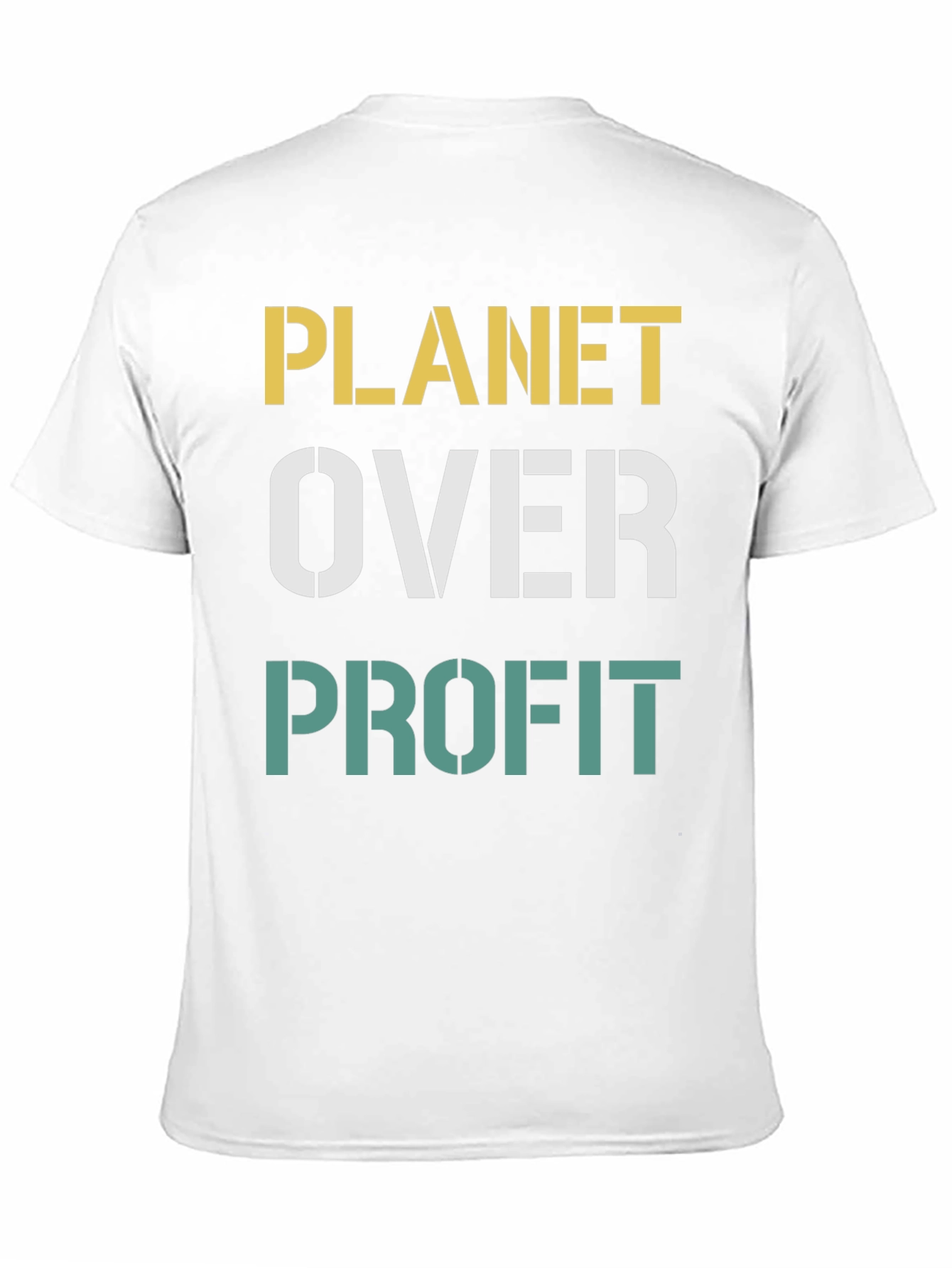 Planet Over Profit Black T-Shirt