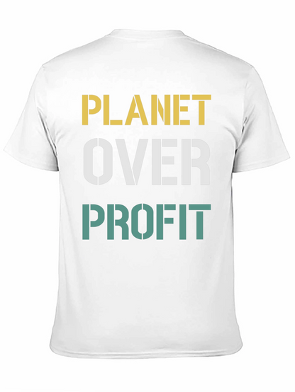 Planet Over Profit Black T-Shirt