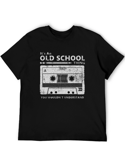 Old School Cassette Tape Graphic T-Shirt