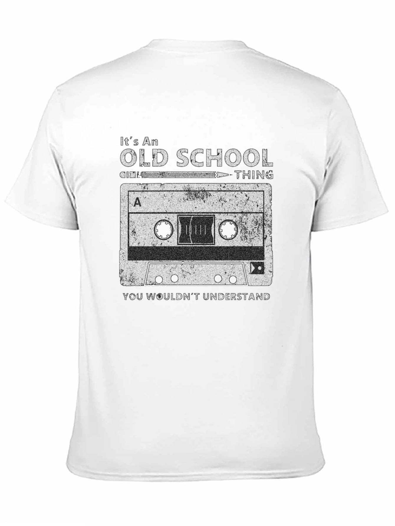 Old School Cassette Tape Graphic T-Shirt
