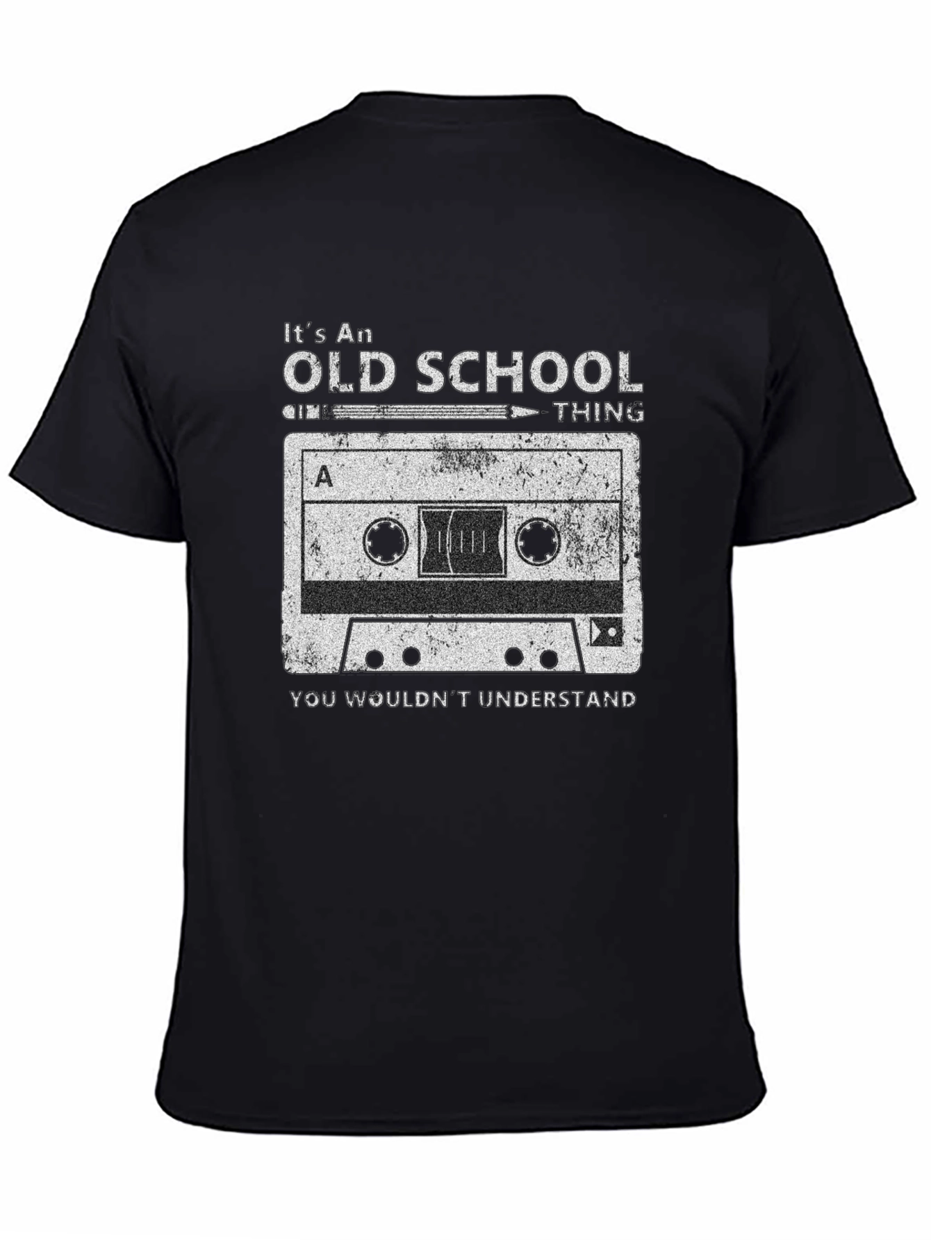Old School Cassette Tape Graphic T-Shirt