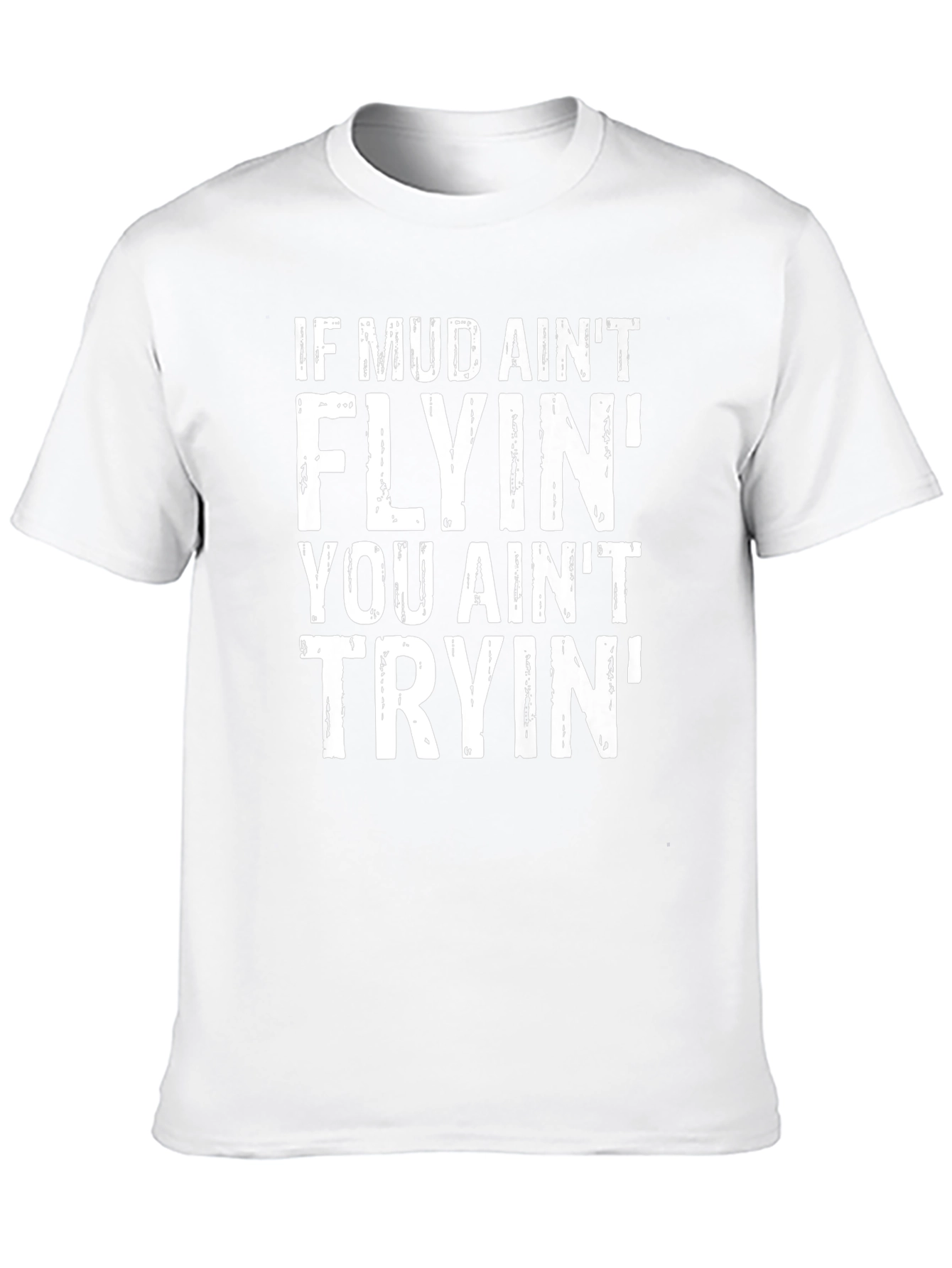 Mud Flyin T-Shirt - Mens Black Graphic Tee