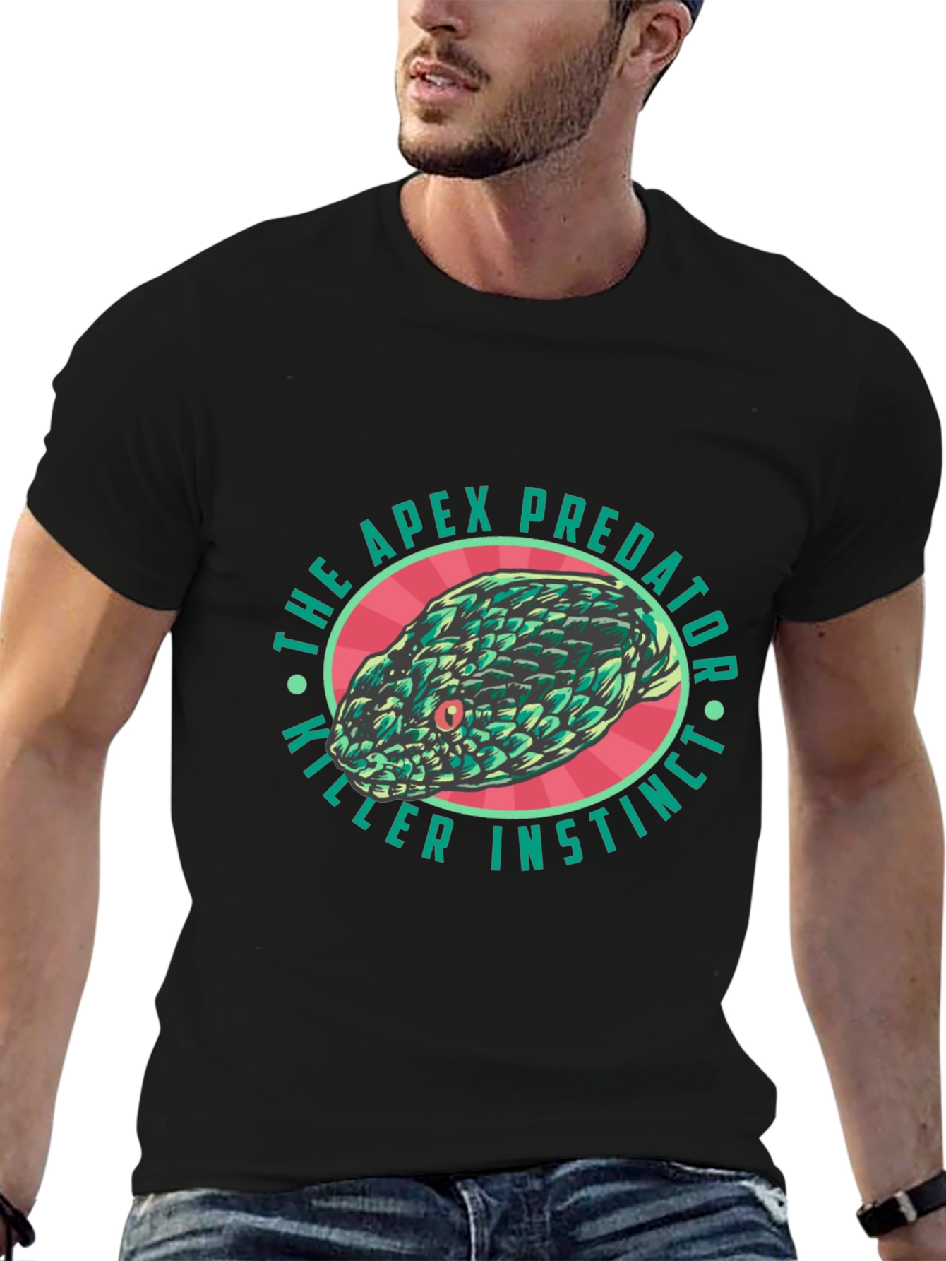 Apex Predator Snake Graphic T-Shirt - Killer Instinct