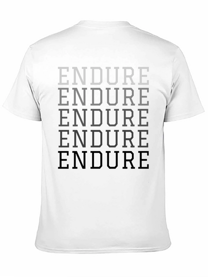Endure Graphic Print Mens T-Shirt