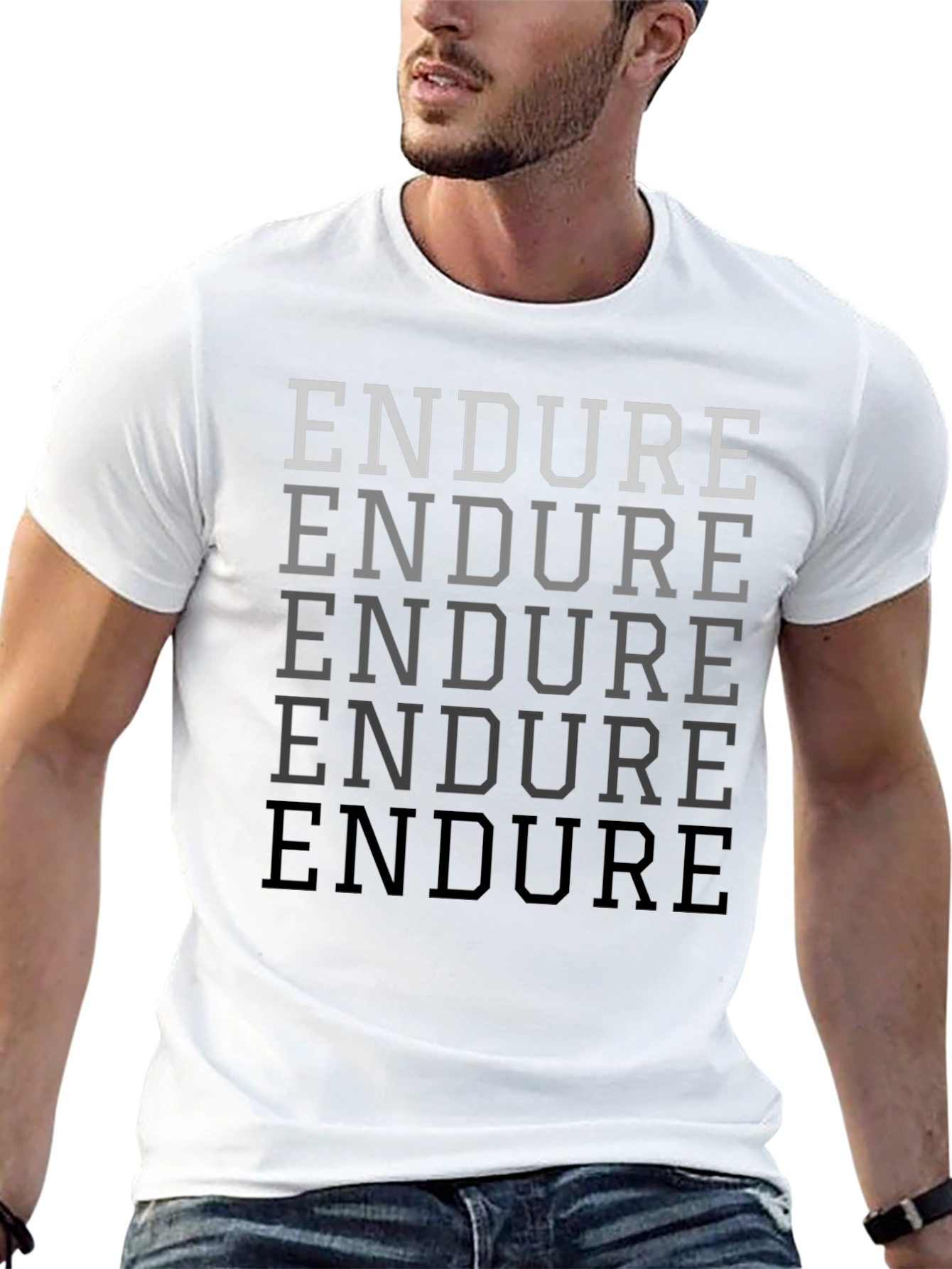 Endure Graphic Print Mens T-Shirt