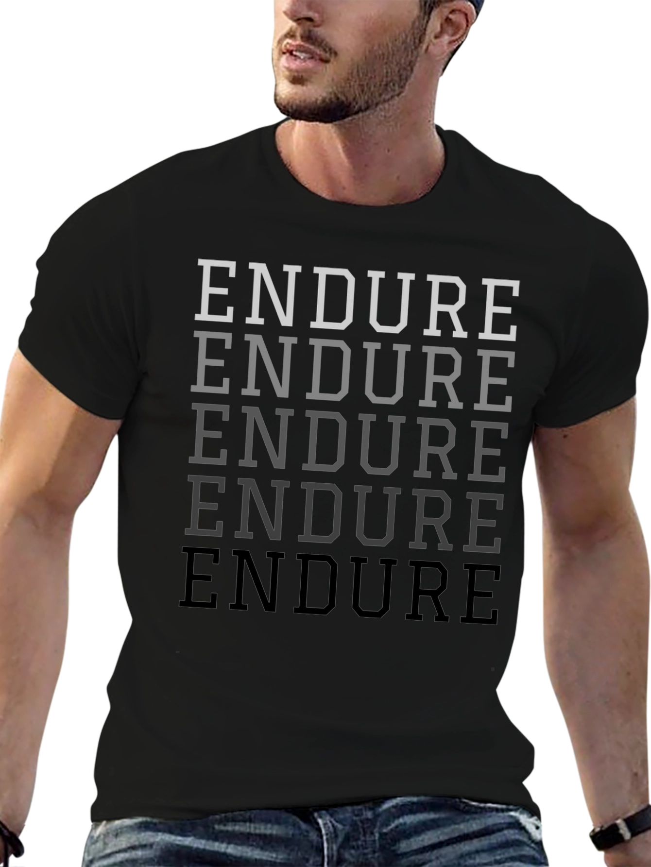 Endure Graphic Print Mens T-Shirt