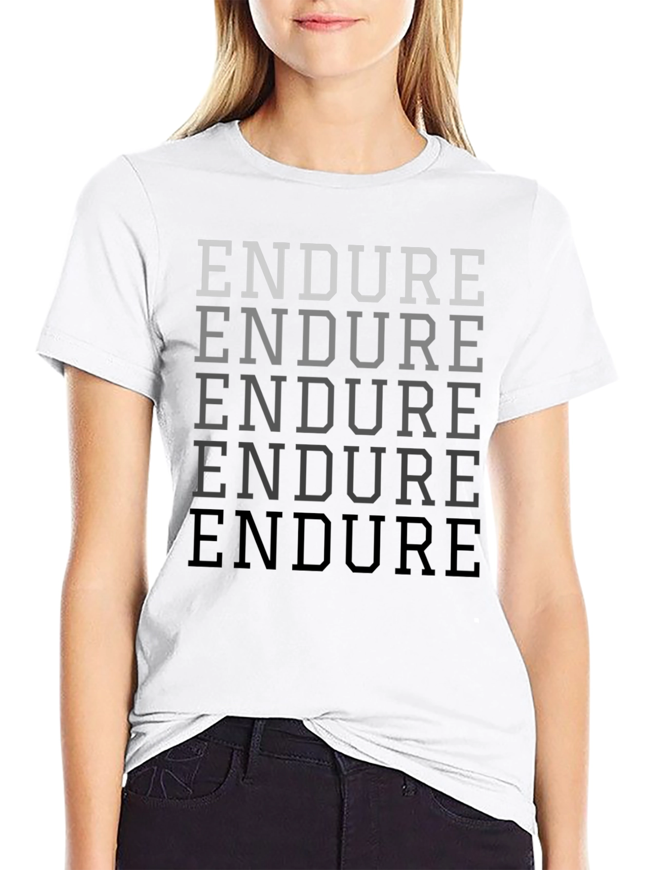 Endure Graphic Print Mens T-Shirt
