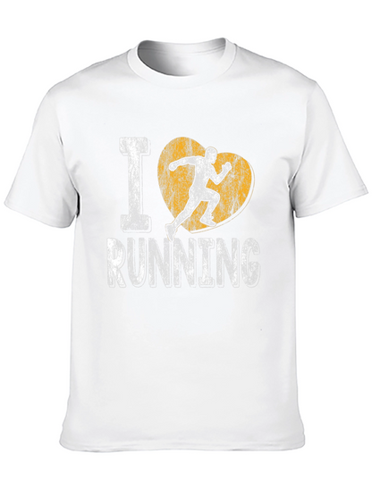 I Heart Running T-Shirt - Black