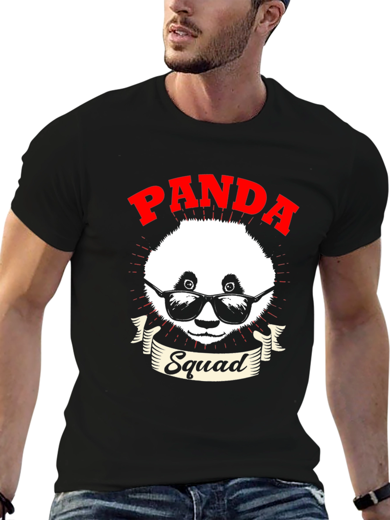 Panda Squad Graphic Tee - Cool & Comfy