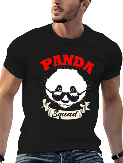 Panda Squad Graphic Tee - Cool & Comfy