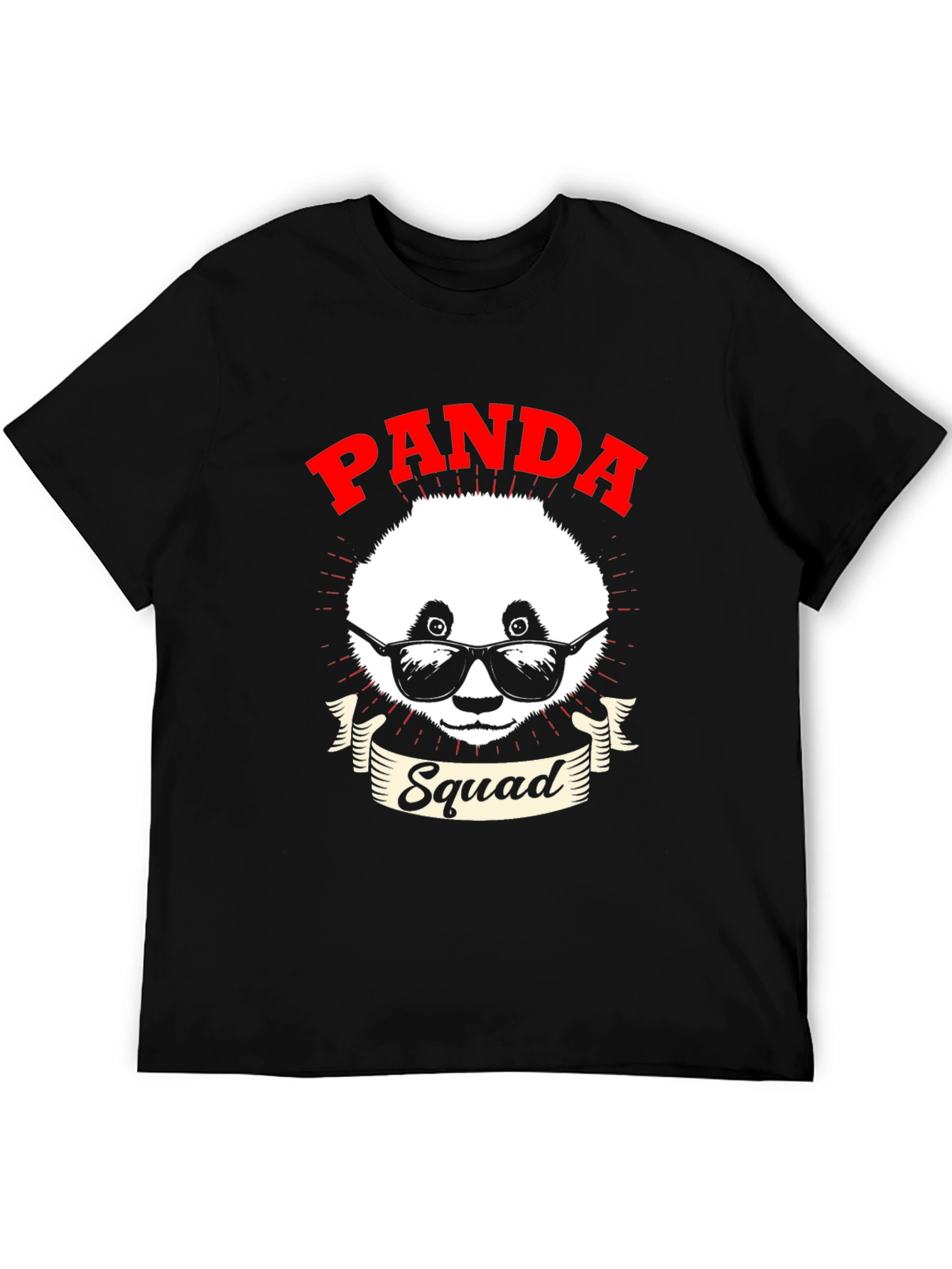 Panda Squad Graphic Tee - Cool & Comfy
