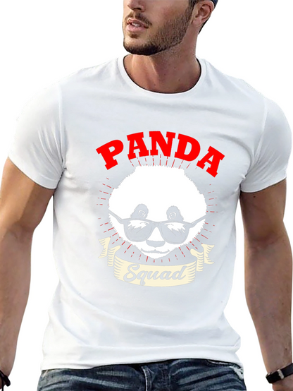 Panda Squad Graphic Tee - Cool & Comfy